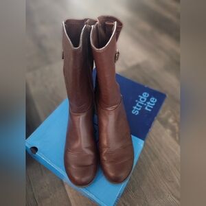 Stride Rite Brown Girls Boots